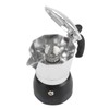 Moka Pot with Double Valve 150ML octagonal Aluminum Moka Stovetop