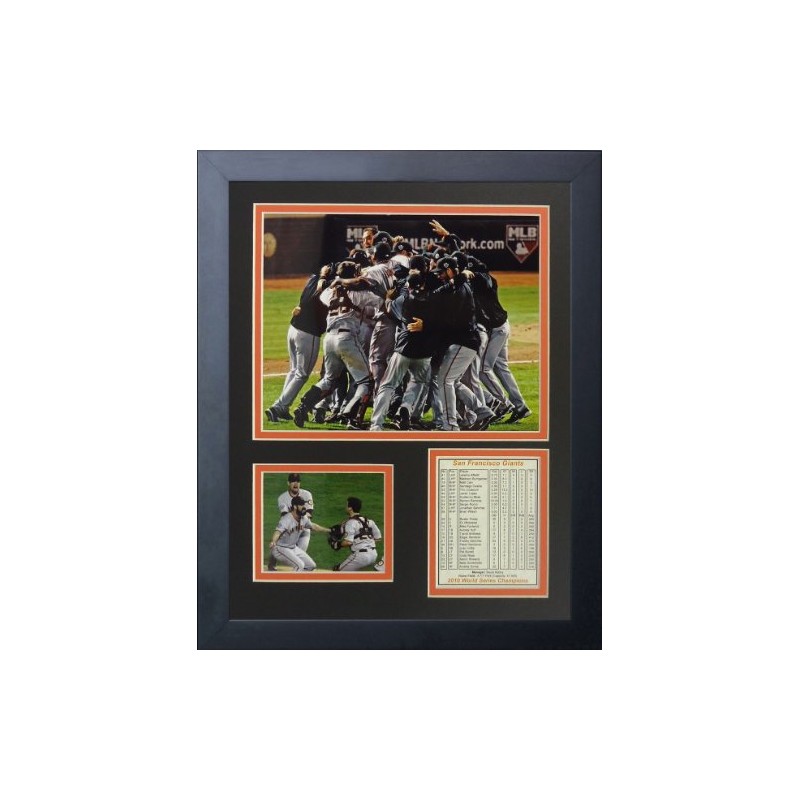 Legends Never Die 2010 San Francisco Giants Celebration Collage Photo