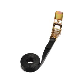 TMTGTS Spanngurt 8M Spanngurt mit Ratsche Zurrgurt 25mm Breit Stand Ratschengurt Robust Ratsche Haken Befestigen Ohne Haken Befestigungsgurt für Auto Sackkarre Gepäckpakete Camping Feste Ladung(1#)