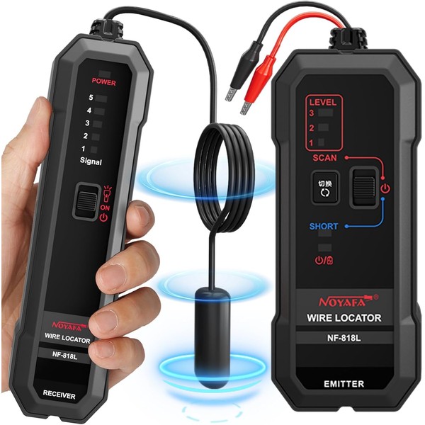 SZJMS Underground Wire Locator, Underground Cable Locator for Pet Fence