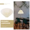 Hemobllo Pleated Lampshade, Small Lampshades, Fabric Lampshade, Table Lampshades for