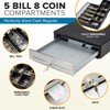 16" Manual Push Open Cash Register Drawer for Point of
