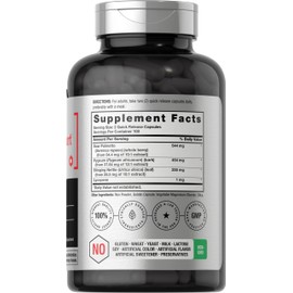 Horbaach Prostate Supplement for Men | 200 Capsules | Enhanced Complex with Saw Palmetto, Pygeum, Stinging Nettle | Non-GMO and Gluten Free