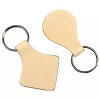 Zelikovitz Folded Key Chain Kit, 2/PK