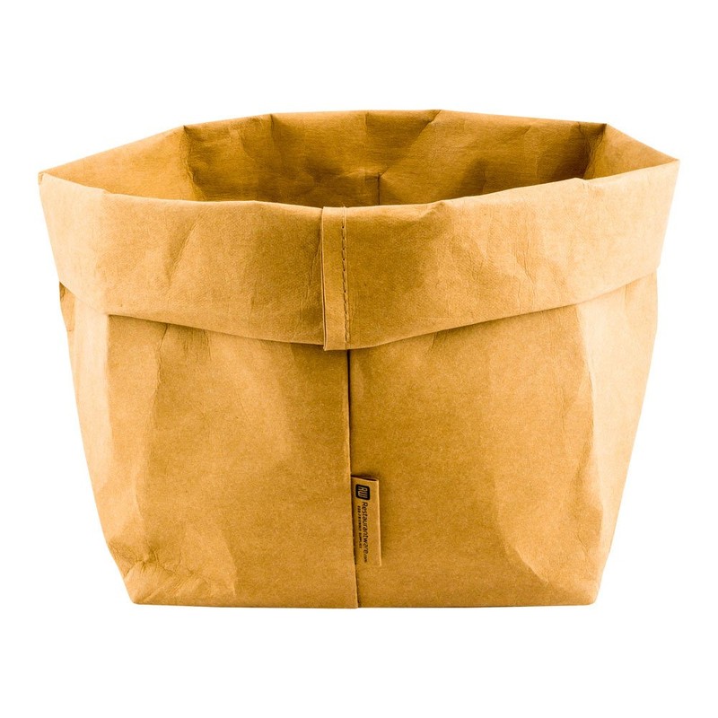 Kraft Washable Paper Bags, Reusable Paper Bag, Durable, Long Lasting