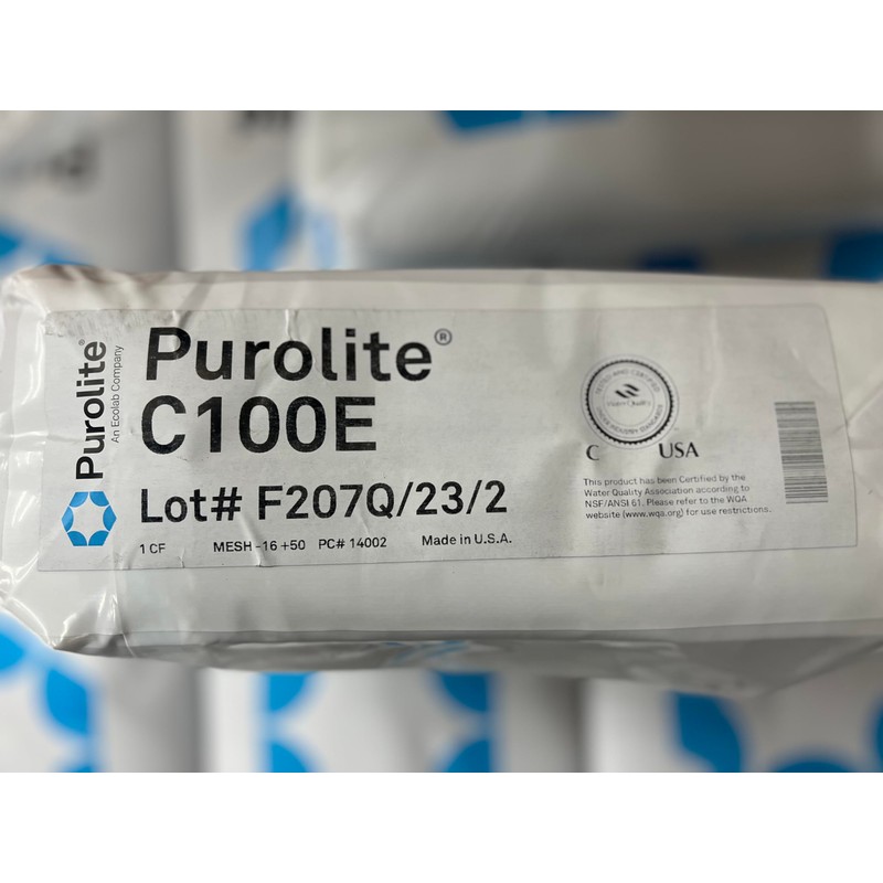 Purolite An Ecolab Company C100E Water Softener Resin 1 CF