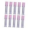 Healvian 10-Pack 6.5ML Square Plastic Roller Bottle Set Refillable Essential