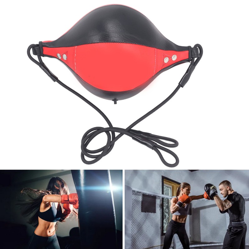 Boxing Speed Bag Reflexes Training Double End Punching Ball Multifunctional