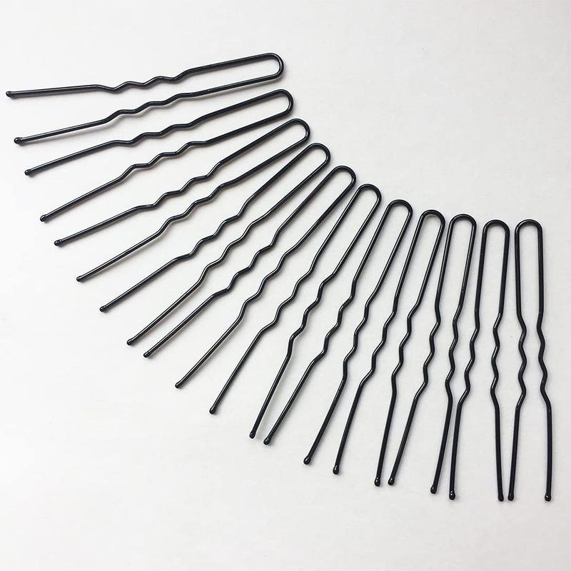 RN BEAUTY 200 Count Bobby Pins With Tin Case 2inch/5cm