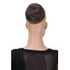 CAISHA Bun Hairpiece Ponytail Hepburn-Bun Scrunchie Updo Brown Mix DC4