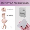 Gua Sha Stones Face Jade Stone Heart Shape Guasha Board