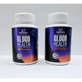 HUMAN &LAB HEALTH 2 Pack Gluco - (NUEVA PRESENTACION) Dolor de Articulaciones, Reumatismo