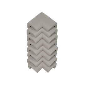 KidKusion Toddler Corner Kushions, Off White, 8-Pack