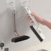 AIXXCUVQ Durable Crevice Cleaning Brush with Comfortable Grip Rotating Crevice