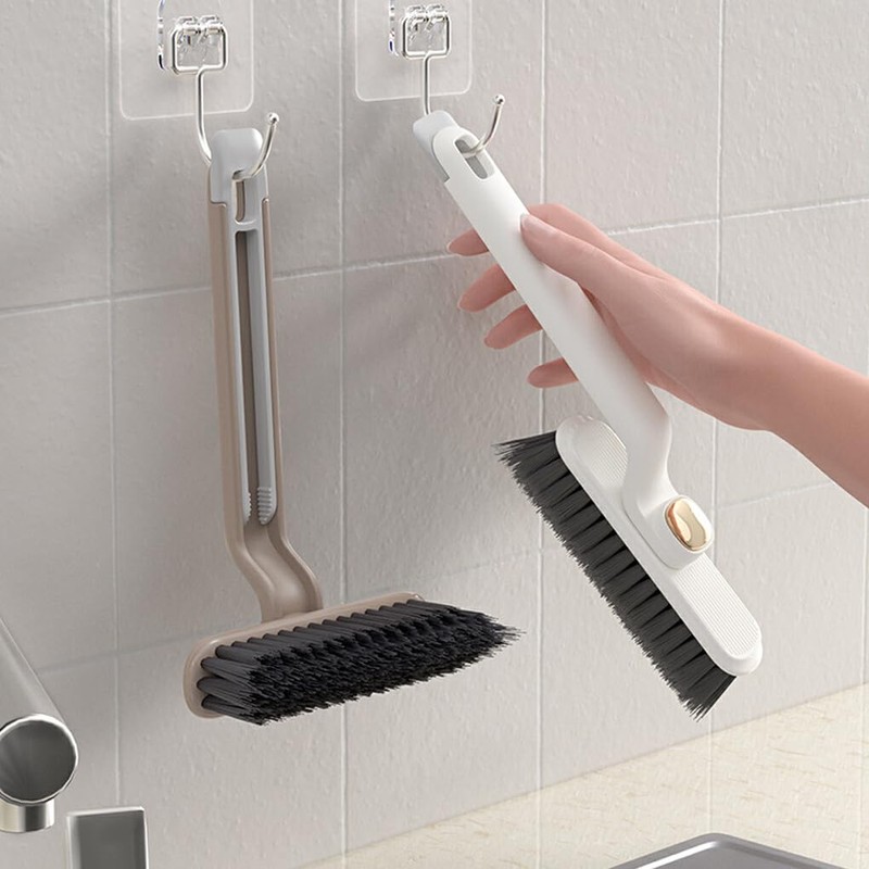 AIXXCUVQ Durable Crevice Cleaning Brush with Comfortable Grip Rotating Crevice
