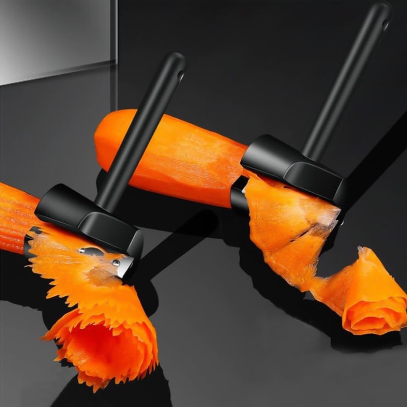 3 PACK Carrot Curler and Peeler Vegetables Curler Multifunctional Vegetable