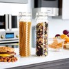 Yesland 2 Pcs 60 Oz Glass Food Storage Jar Canister