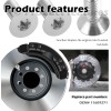 NoBrand 8PCS Brake Rotor Screws, Brake Rotors Front and Rear