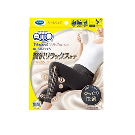 Medikyutto Compression Socks Weekend Silk In Leggings Ash Black L