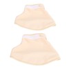 2pcs Castor Oil Shoulder Wrap Bag Reusable Organic Cotton Shoulder
