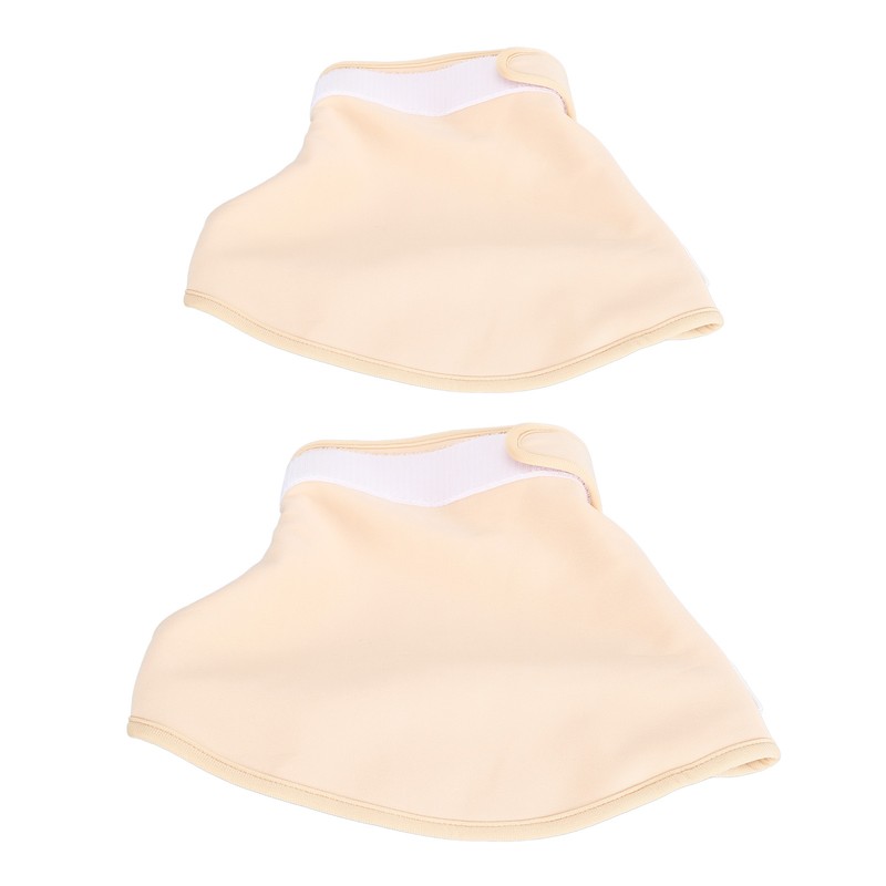 2pcs Castor Oil Shoulder Wrap Bag Reusable Organic Cotton Shoulder