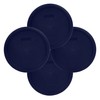 Pyrex 7402-PC 1113811 6-7 Cup Blue Lid (4-Pack)