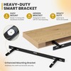 Acovy 24 Inch Floating Shelves, 9.3" Deep Floating Shelf Wall