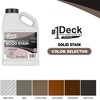 #1 Deck Premium Advanced Solid Color Wood Stain for Decks,