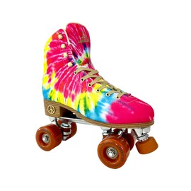 A American Athletic Roller Skate- Zeds Dead Quad Roller Skate, Womens Size 10/ Mens 9, Tie Dye