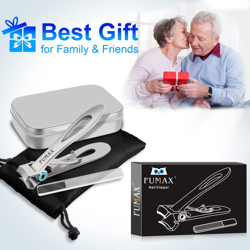 Toenail Clippers for Seniors Thick Toenails, Heavy Duty Nail Clippers