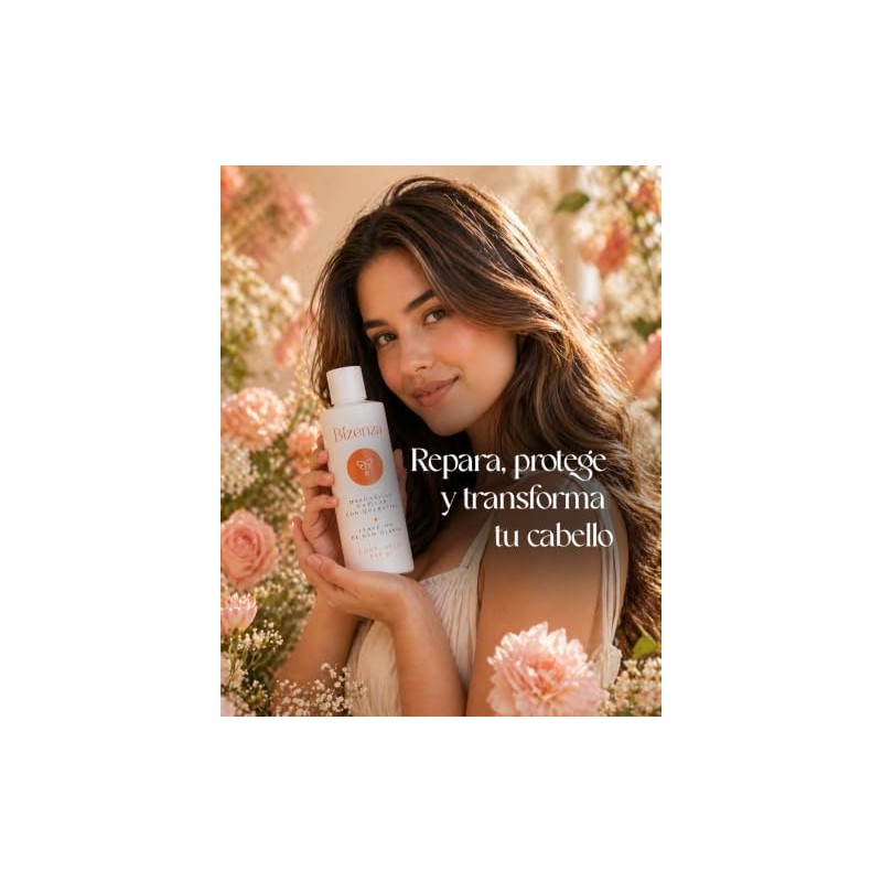 Mascarilla para el Cabello con Queratina - para Pelo Dañado