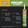 Liquid nails Subfloor and Deck 28 oz. White Latex-Based Construction