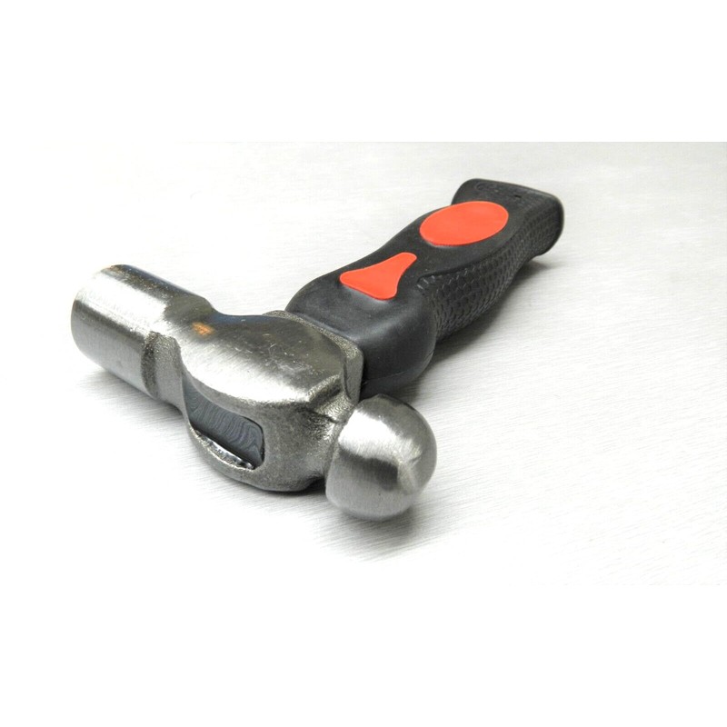 Ball Peen Hammer 12oz Stubby Steel Short Handle Ergonomic Metal