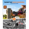 Epoify Electric Fence Polywire Kit, 500m/1650FT with 50 Insulators &