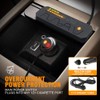 Xprite LED Emergency Traffic Advisor Dual Strobe Light Bar, w/Control