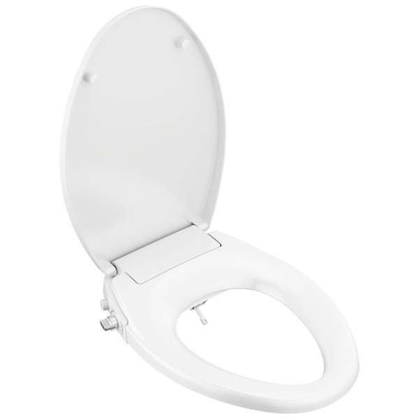 DELTA FAUCET -faucet Refresh Elongated Bidet Toilet Seat, Bidet Attachment