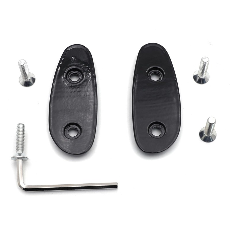 HASkulle Motorcycle Parts Mirror Block Accessories Brackets Off Base Plates