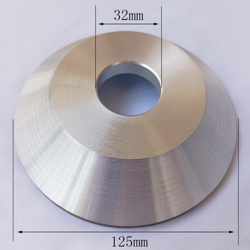 5 inch CBN Grinding Wheel Disc Bowl Shape Resin Bond