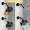 AISOSO Shower Head, 5 Modes High Pressure Shower Heads for