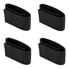TACNEX Duty Belt Keepers w/Hook & Loop Closure for 1.75" Wide Utility Belt Loop Stays Nylon Tactical Belt/Strap Holder Retainer Police Law Enforcement Security Military Accessories BK