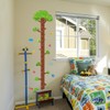 Tree Self-adheve Vinyl Nursery Wall Decal Baby Growth Chart Sticker