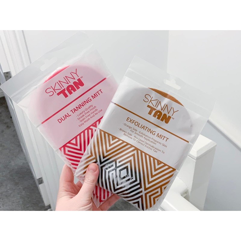 Skinny Tan Dual Use Double Sided Luxury Fake Tan Mitt