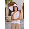 Women's Wide Brim Poolside Hat - UPF 50 Sun Protection