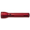 Maglite ML300L LED 2-Cell D Flashlight, Red