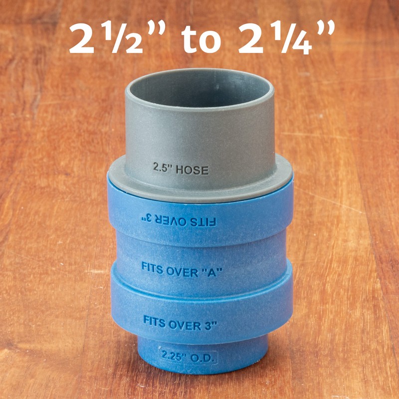 Dust Right Stacking Dust Port Adapter Set (3-Piece) – Interchangeable