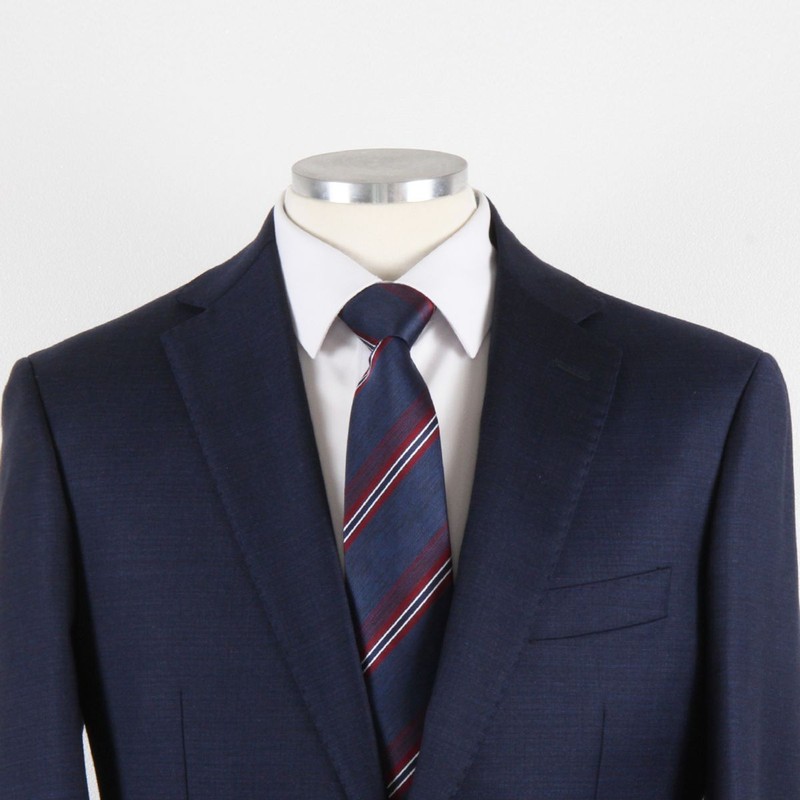 The Shirt Studio Red Mix Stripe Automatic Tie