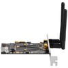 SilverStone Technology PCIe WiFi/Bluetooth Adapter with Two dual band MIMO