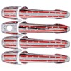 NewYall Set of 4 Chrome Front Rear Left Right Side