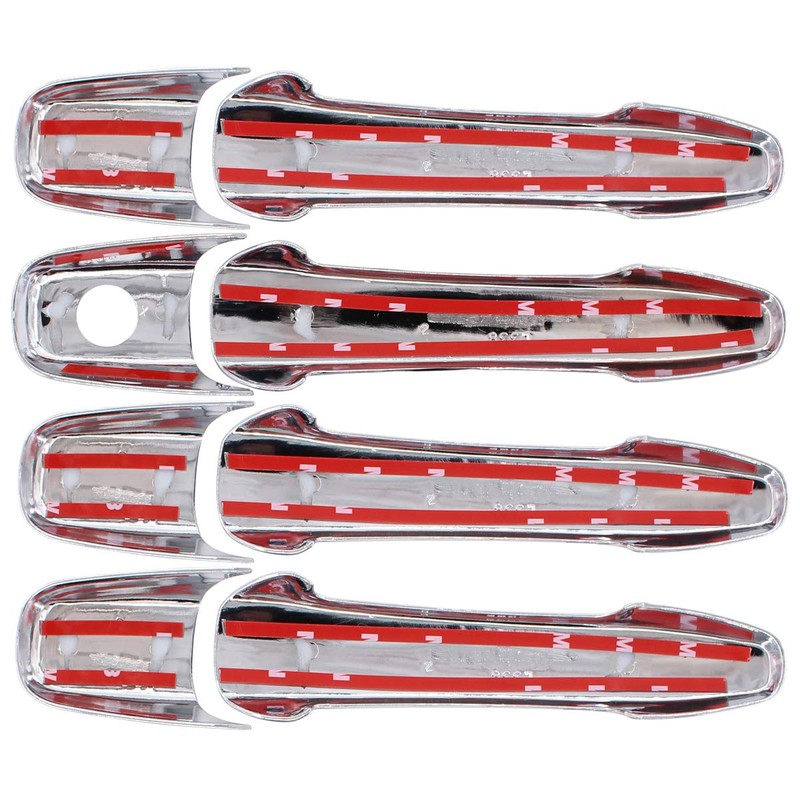 NewYall Set of 4 Chrome Front Rear Left Right Side