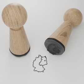 Berlin Wall Stamp Set - Creative Gift Idea for Berlin Wall Fans - 5 Stamps with Popular Motifs and Sights - Bring History to Life!